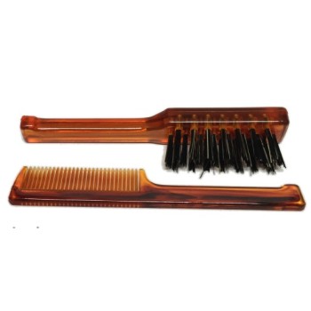 Set spazzola+pettine barba/baffi 2