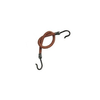 Brown elastic band with hook 2