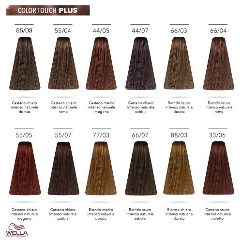 Cartella colori Wella Color touch Plus