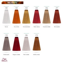 Cartella colori Wella Color touch Relights