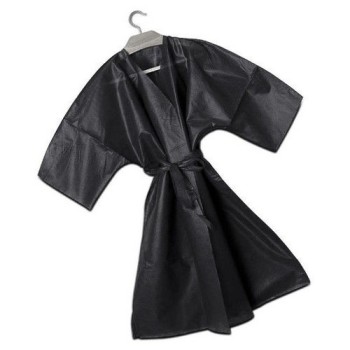 Kimono estetista e parrucchiere nero