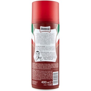 Proraso Schiuma da barba per barbe dure 400ml 400947 2