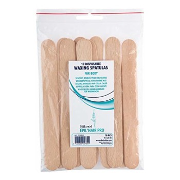 Sibel Epil'hair pro Spatoline legno 10pz
