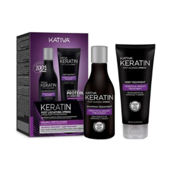 Kativa Keratin Post lisciatura express shampoo e trattamento 2