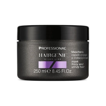 Maschera capelli crespi Professional Hairgenie Silky liss 250ml