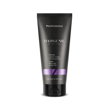 Crema capelli crespi Professional Hairgenie Silky liss 200ml