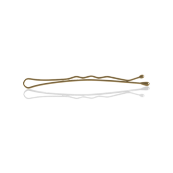 Crimped brass bobby pins Y517 2