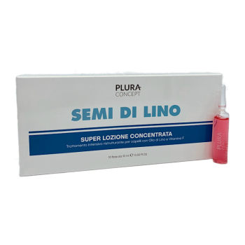 Lozione ricostruzione capelli Plura I Semi di Lino