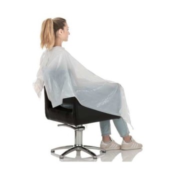 Mantella monouso lunga per taglio o tinta capelli
