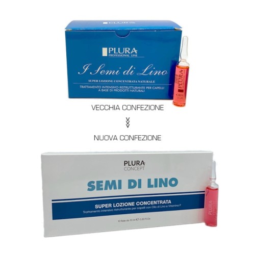 Plura Semi di Lino lozione concentrata trattamento capelli