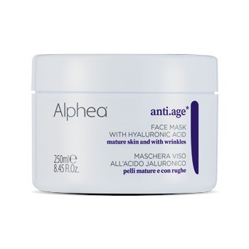 Alphea maschera viso all'acido jaluronico