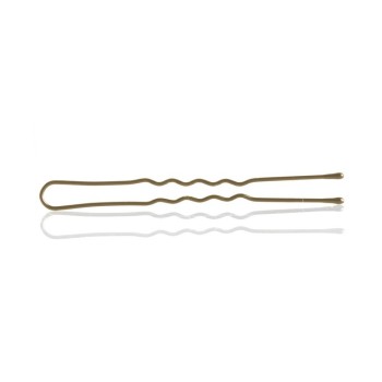 Extra fine crimped blonde hair pins Y510