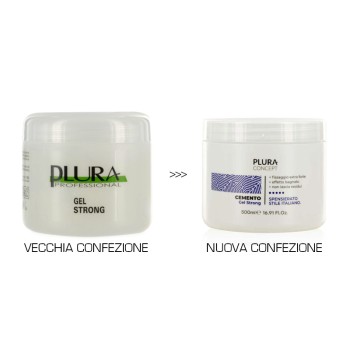 Gel forte per capelli Plura Cemento 2