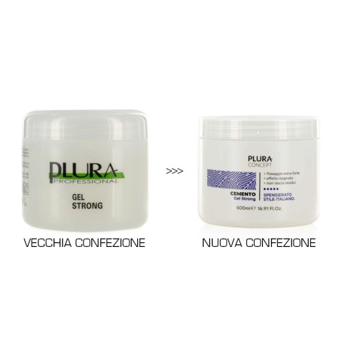 Gel per capelli Plura Gel strong Cemento