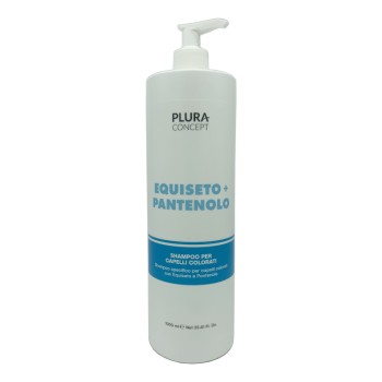 Plura shampoo per capelli colorati Equiseto e Pantenolo 1000ml