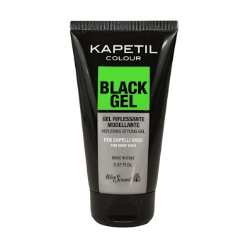 Gel nero per capelli grigi Kapetil black gel