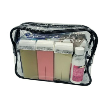 Set ricariche cera e latte dopocera pronti all'uso nel kit depilazione