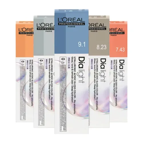 Tonalizzante L'Oreal Dia Light 60ml con acido ialuronico per riflessi capelli