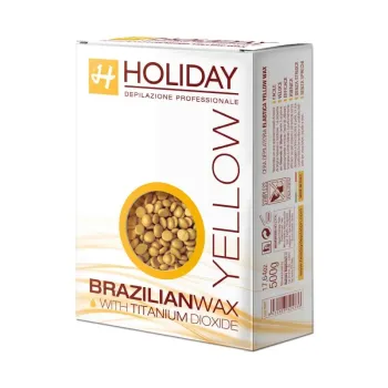 Holiday Yellow brazilian wax drops