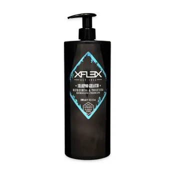 Xflex Shampoo Ghiaccio 1000ml flacone da 1 litro effetto rinfrescante e tonificante professionale